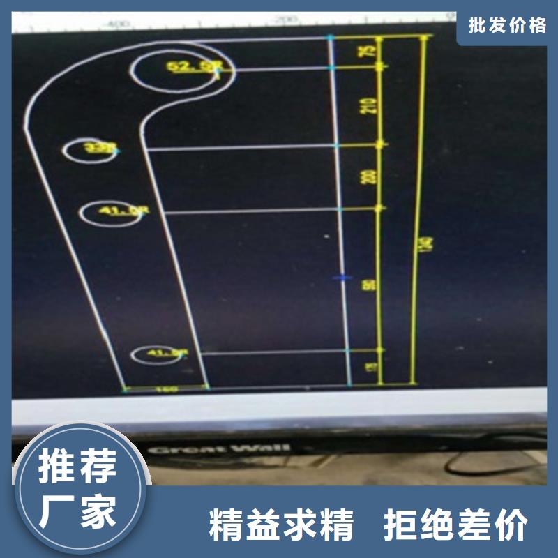 桥梁灯光防撞护栏-M型防撞护栏来图来样定制