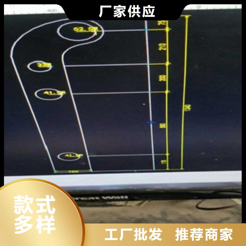 桥梁灯光防撞护栏不锈钢桥梁栏杆货品齐全