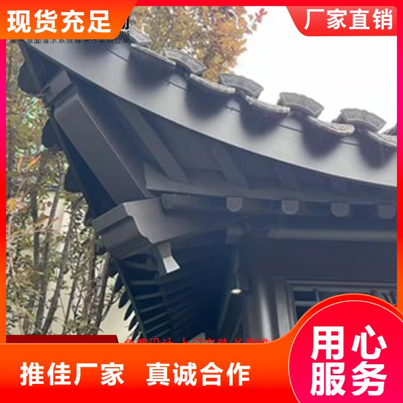 古建筑铝代木钢结构连廊