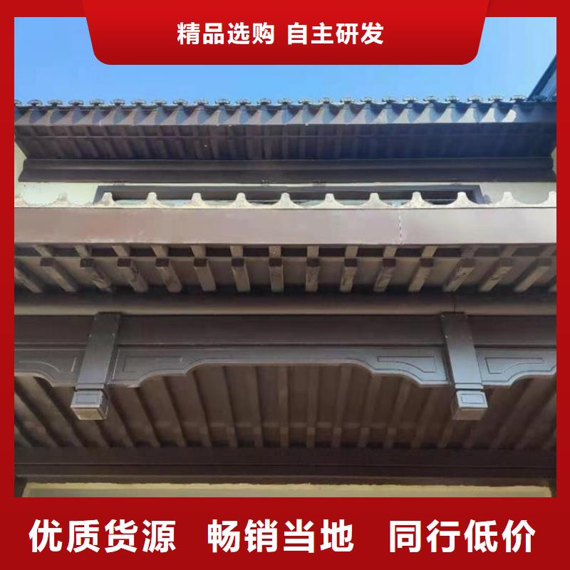 铝代木古建水榭安装