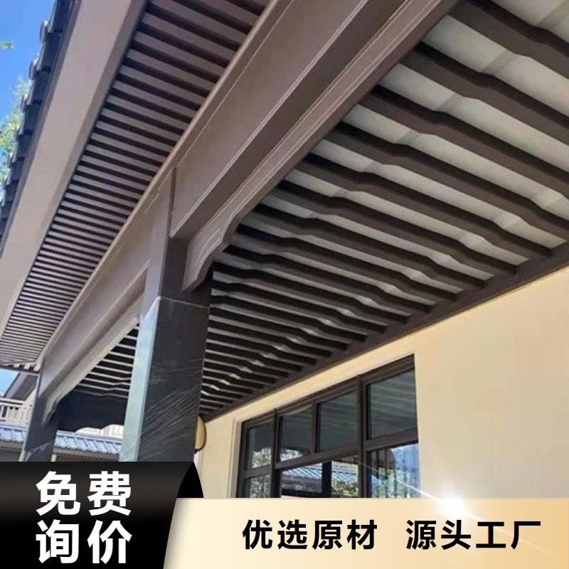 铝代木古建墀头安装