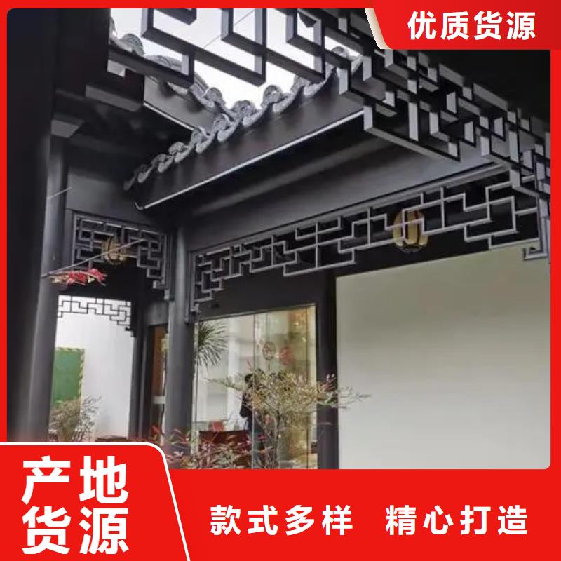 铝代木古建水榭安装