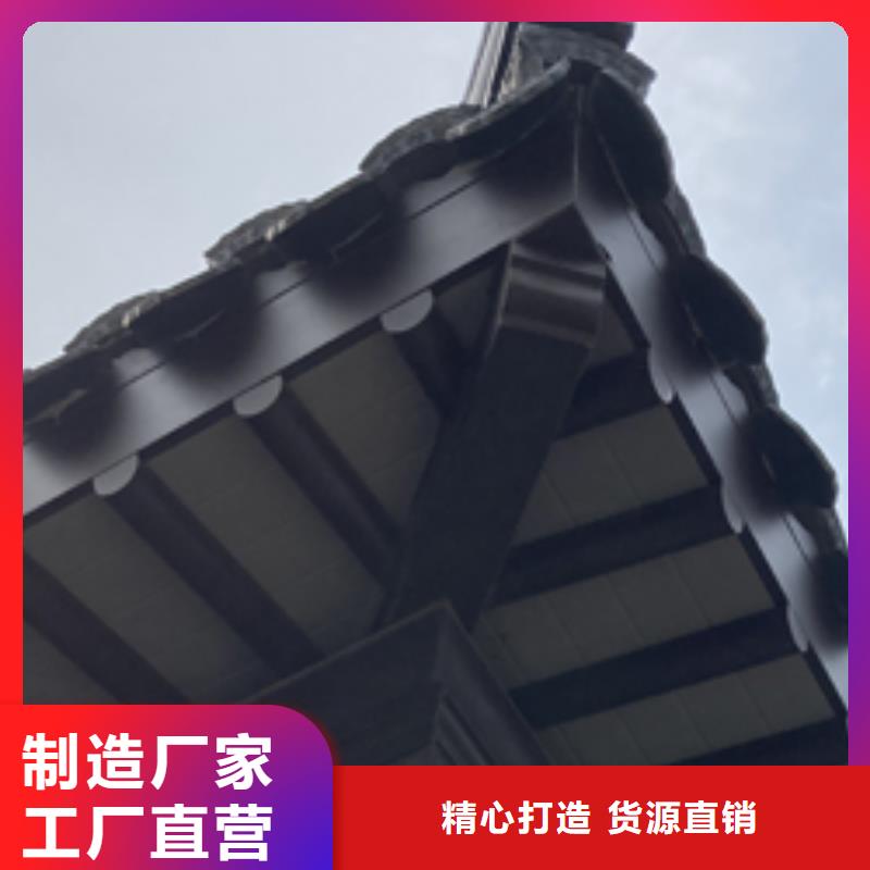 铝代木古建垂花柱安装