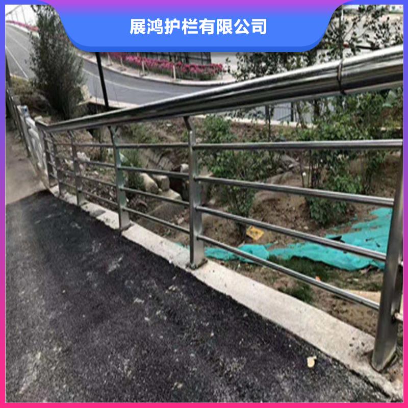 椭圆管景观河道栏杆来图定制