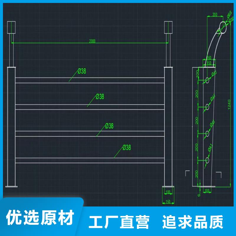 Q235桥梁防撞护栏表面光滑