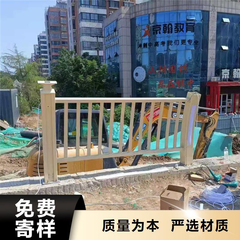 大口径圆管桥梁防撞护栏展鸿护栏厂家直销