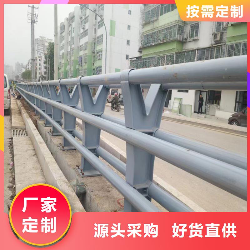 椭圆管景观河道栏杆厂家送货上门