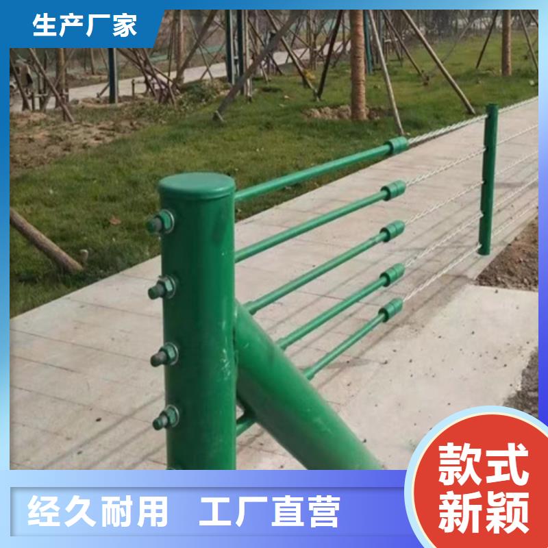 批发景区河道绳索钢索拉索护栏 桥梁不锈钢绳索护栏杆_生产厂家