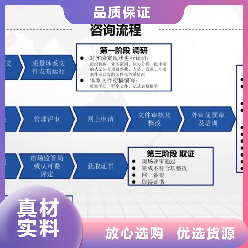 CMA资质认定实验室认可量大更优惠