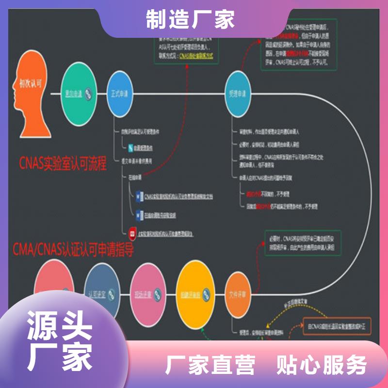 CMA资质认定CNAS认可专业按需定制