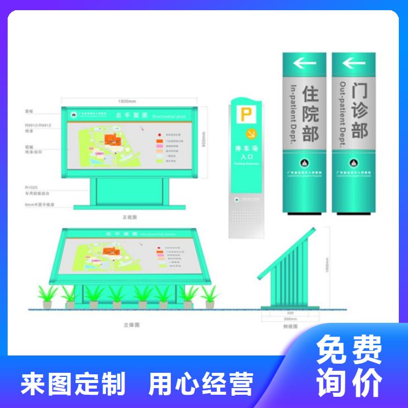 景区导视牌标识支持定制