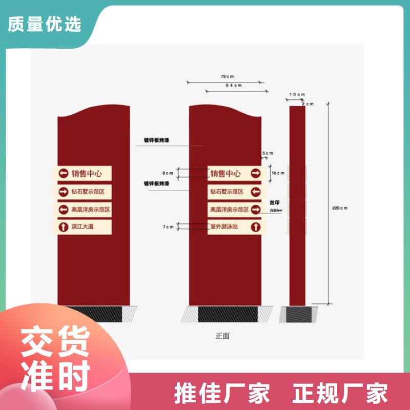 公园停车场导视牌施工团队