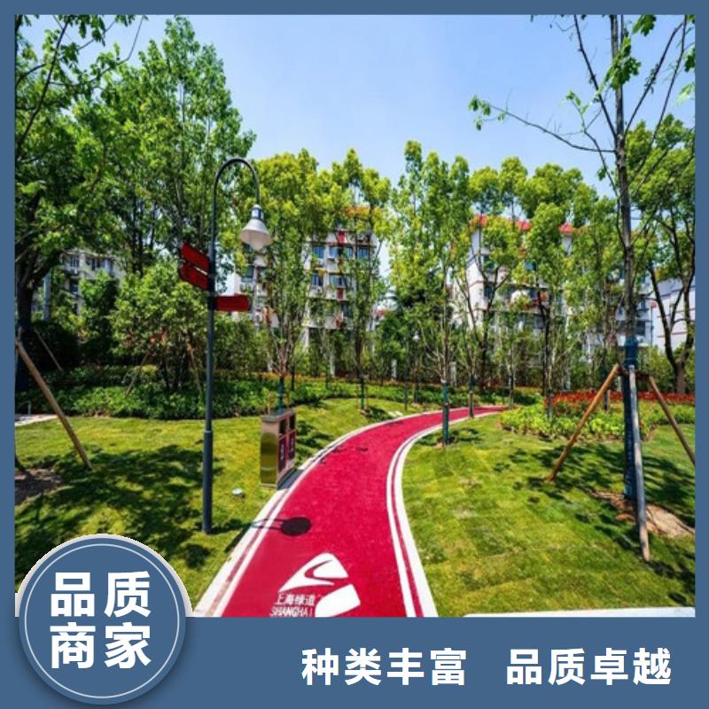 健身步道塑胶跑道支持定制