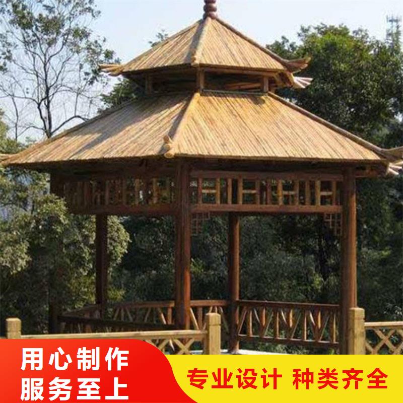 青岛即墨区金口镇防腐木花架厂家定制加工