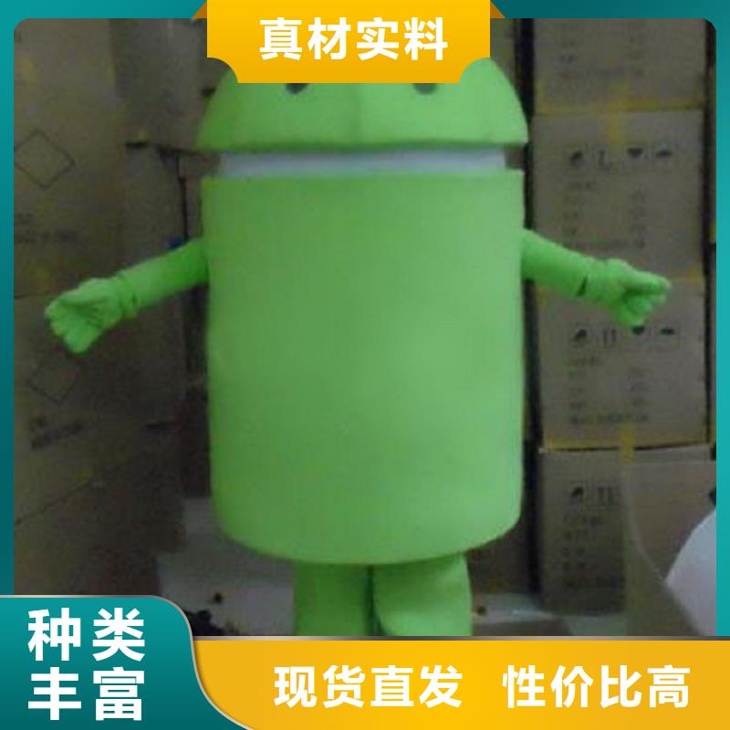 上海卡通人偶服装制作什么价/迎宾毛绒公仔服装