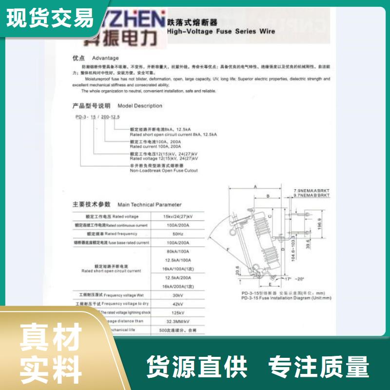 跌落式熔断器PRW12-10/100A