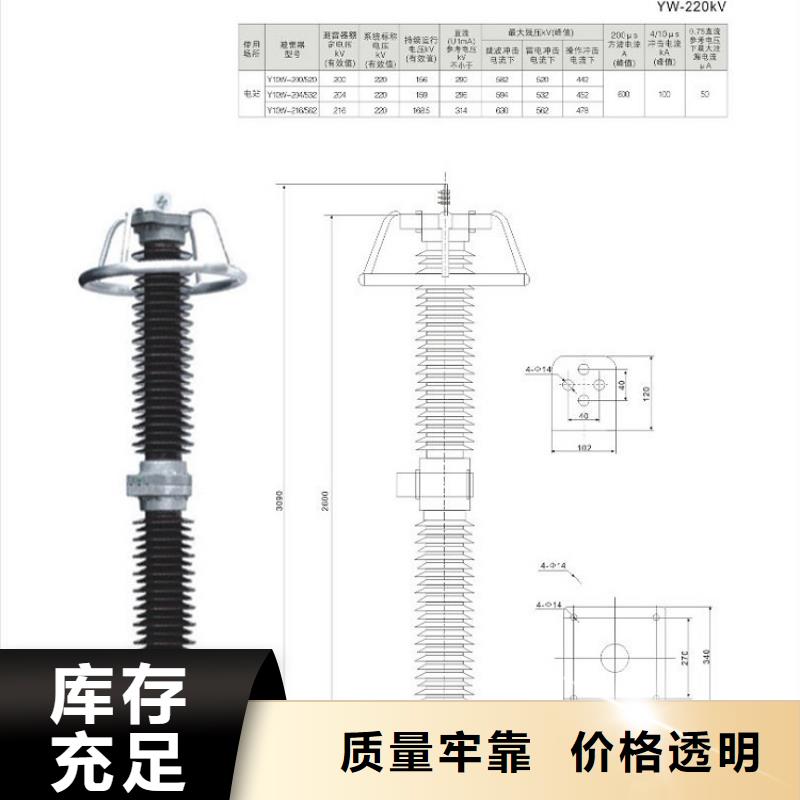 避雷器Y10W-192/500生产厂家