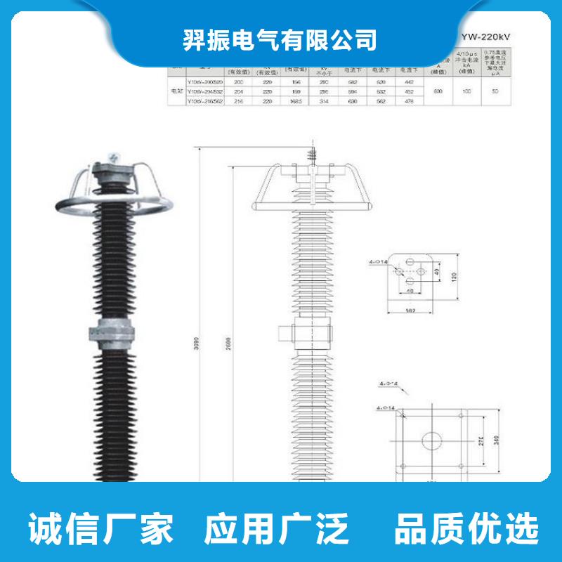 避雷器Y10W5-204/532W【羿振电气】