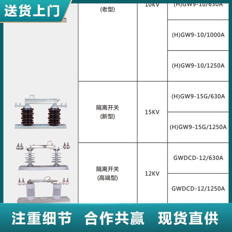 户外高压交流隔离开关：GW9-12G/200免费咨询.