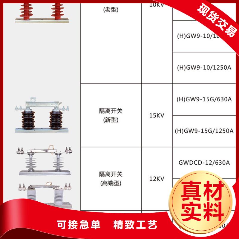 【单极隔离开关】GHW9-10/630A