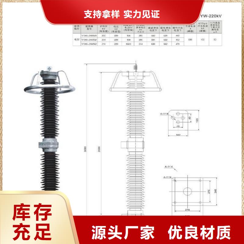 品牌：【羿振电力】避雷器Y10W-100/260