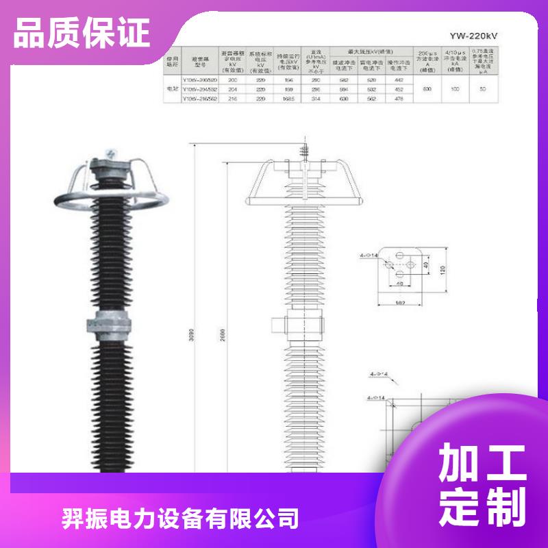 【羿振电力】避雷器HY10WX-96/250