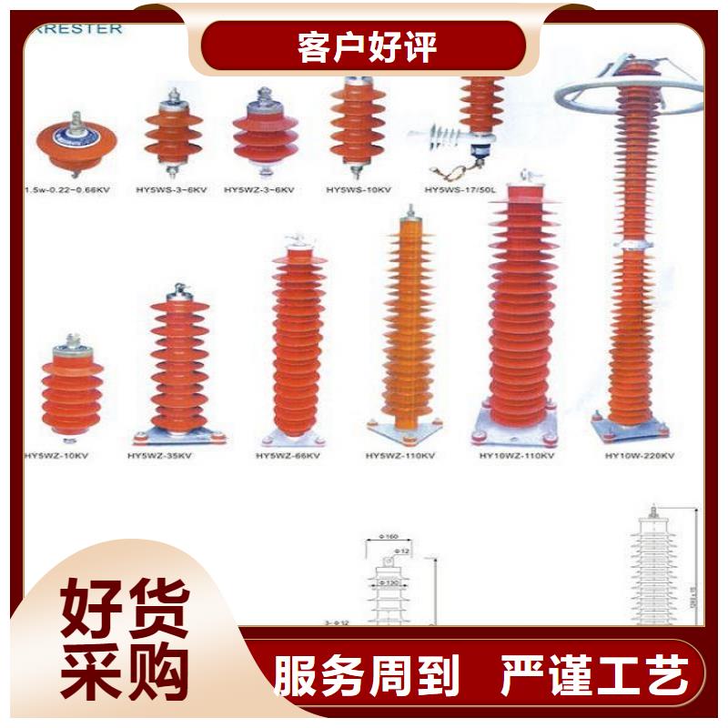 品牌：【羿振电力】瓷外套金属氧化物避雷器Y10W-204/532