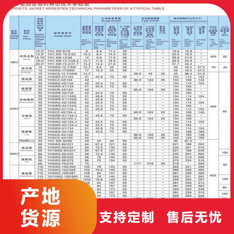 【避雷器】Y5W1-100/260