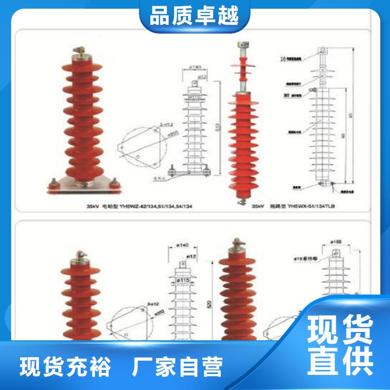 金属氧化物避雷器Y10W-102/266