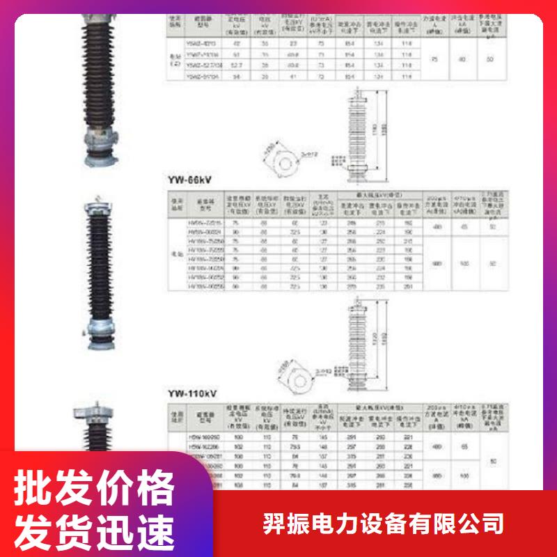 金属氧化物避雷器Y10W5-102/266