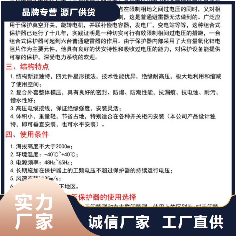 保护器(组合式避雷器)RY-GDY1-A/3组合过电压保护器