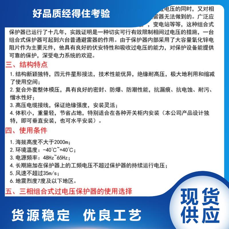 〖过电压保护器〗TBP-Y-A/6-T组合过电压保护器推荐厂家