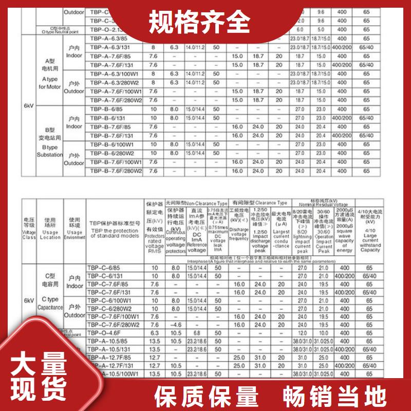 保护器(组合式避雷器)TBP-W-B/6-F组合过电压保护器