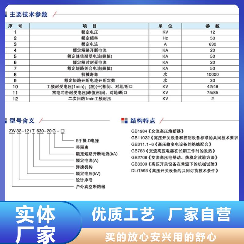 高压断路器ZW32-12F