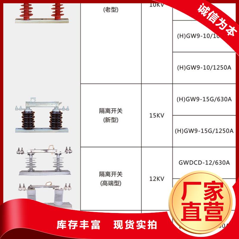 _户外高压隔离开关HGW9-10G/200A