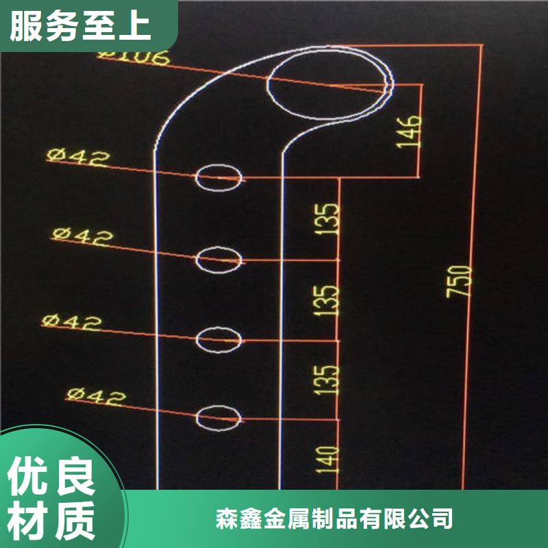 桥梁不锈钢复合管护栏订购