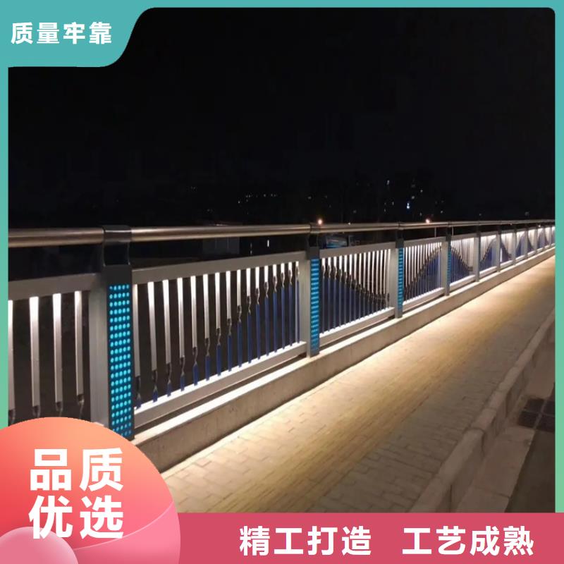 【河道景观护栏,不锈钢立柱厂家案例】