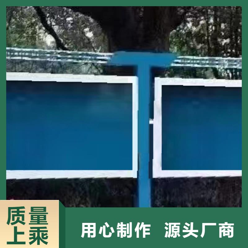 学校文化宣传栏灯箱来厂考察