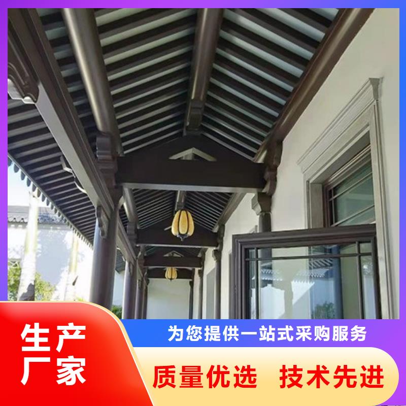 铝代木古建铝古建栏杆好品质经得住考验