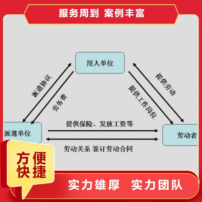 劳务派遣公司经营范围承诺守信