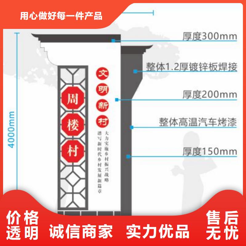 城乡美丽乡村标牌终身质保