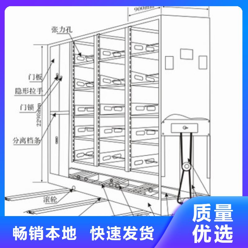 档案密集柜价格每平方价格质量可靠西湖畔厂家