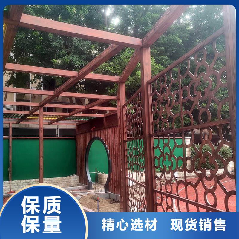 仿古园林建筑木纹漆包工包料价格优惠