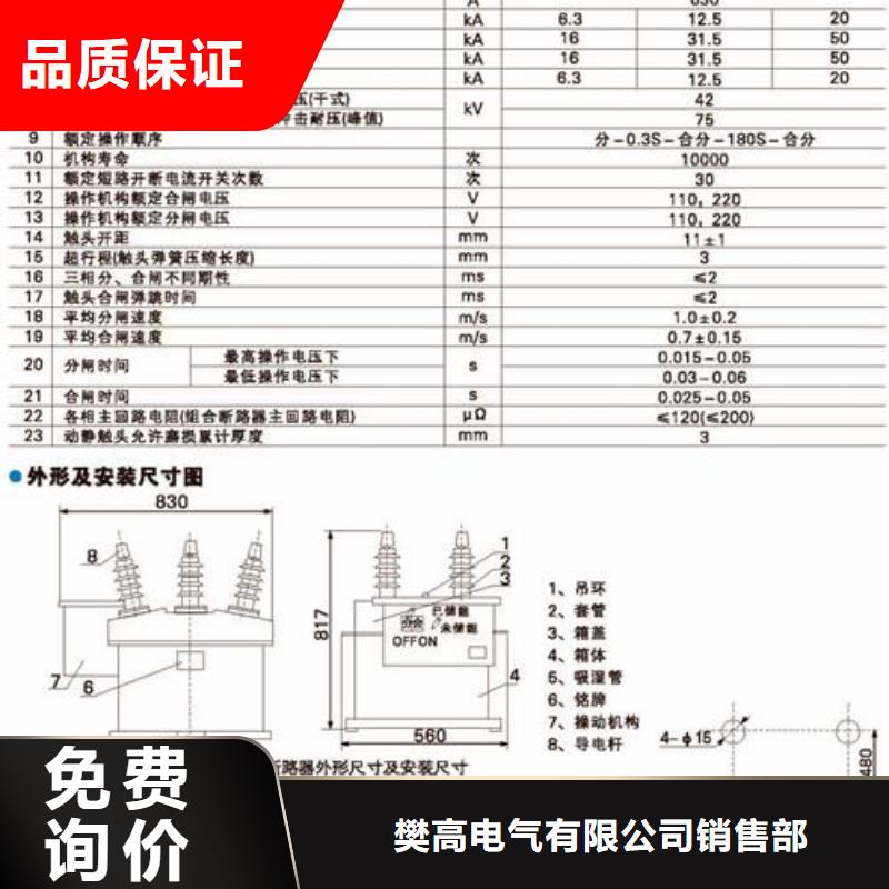 DW13-35/1600-31.5断路器樊高