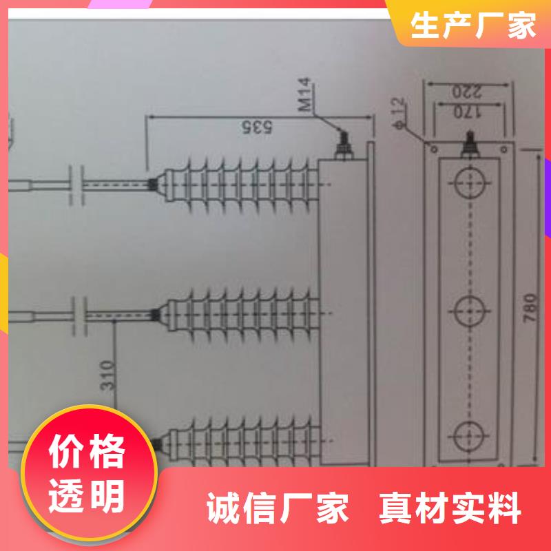 YH5CR-51/116X2组合式避雷器