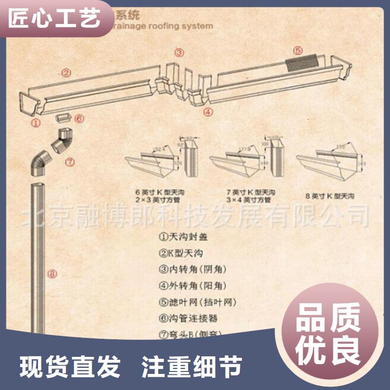 铝合金雨水槽图片