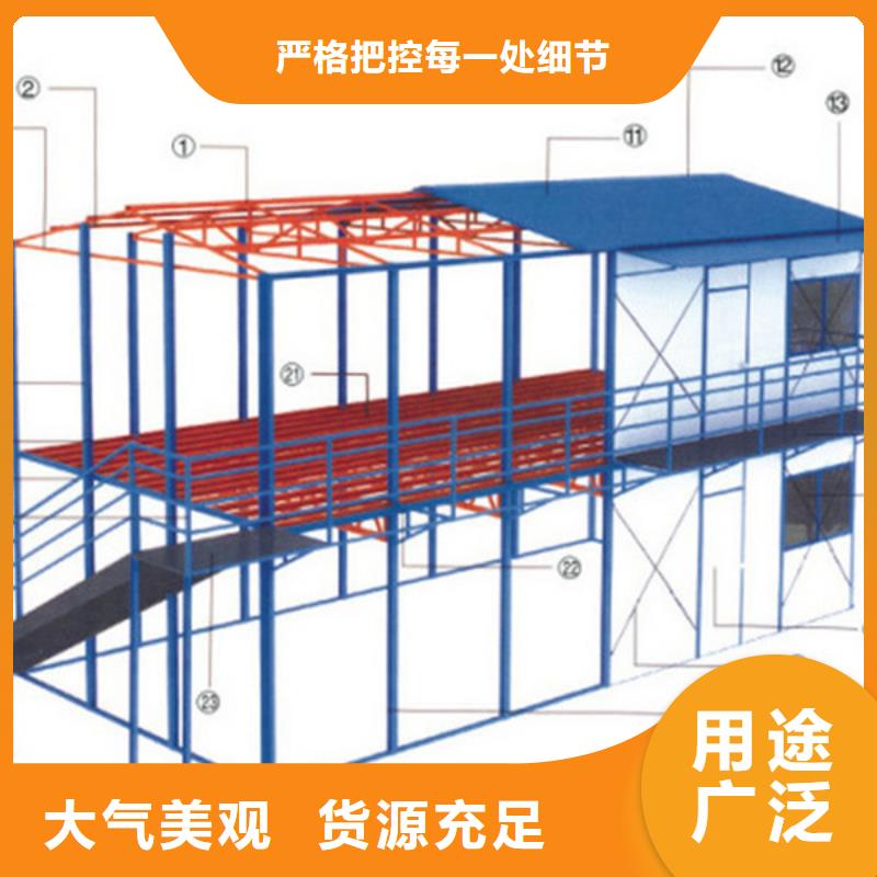 包头市工地住人集装箱房实用方便