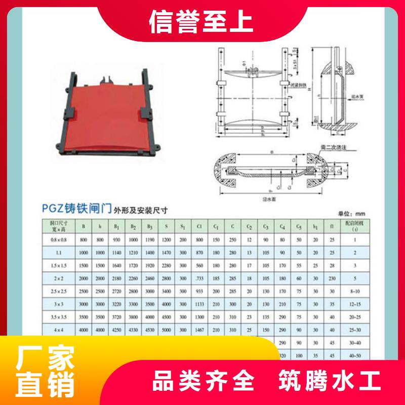 涵管铸铁闸门诚信为本